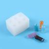 Small Column Candle Resin Mold DIY Cake Baking Decor 6-Cavity Mini Candle Moulds