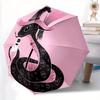 1pc Serpent Magic Automatic Open/Close, Foldable Compact Umbrella with 8-Rib Shaft, Perfect Gift For Men And Women, Casual Style, Vibrant Mo