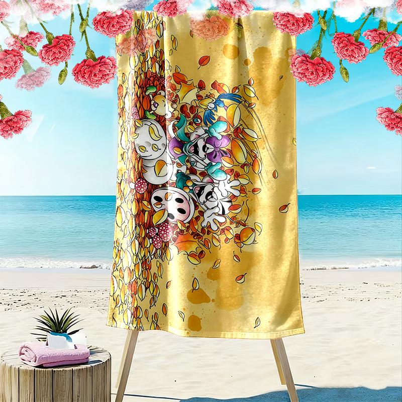 Diddl3 Print Beach Towel, Large Soft Quick Dry Towel for Beach Camping Swimming