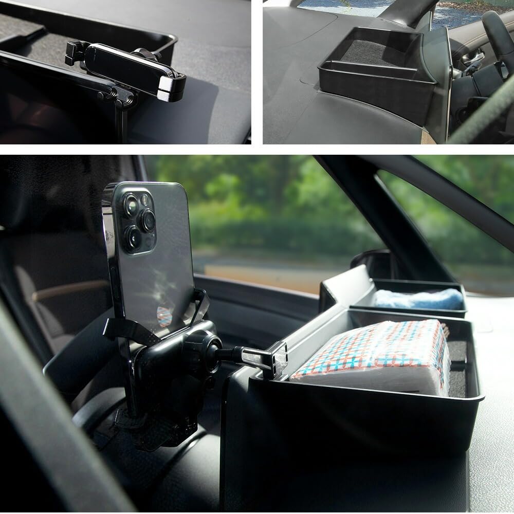 C28 Serena Dedicated Rear Storage Smartphone Holder Serena Improved Easy S YOURS Gauge, + [2-Piece Set] Convenience, Installation, y704-039-meter [2]