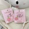 Pendant Jelly Strawberry Star Oval Clip Soft Cute Ins Girl Sweet Hair Clip Five-Pointed Star Hair Accessories Hairpin