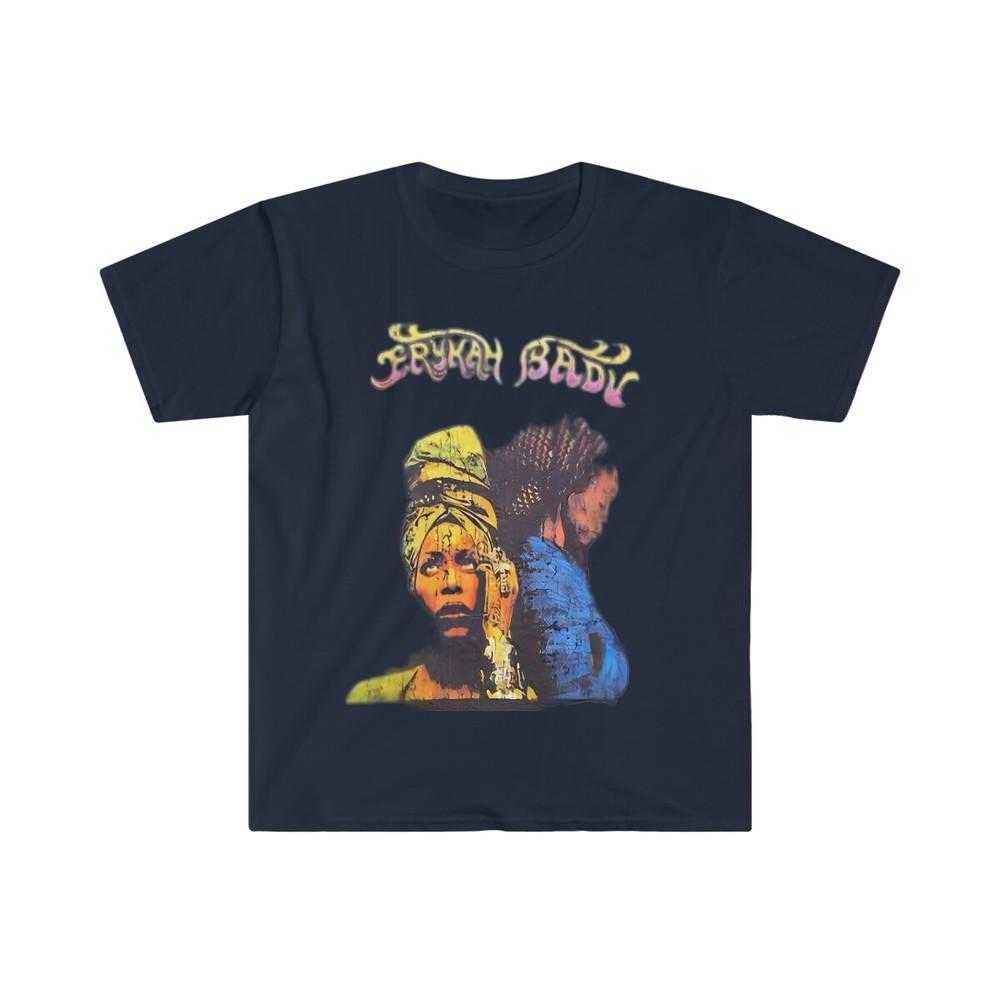 Unisex Cotton T-Shirt. Erykah Badu Unisex T-Shirt S