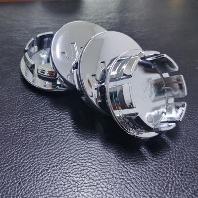 4 Pcs. Wheel Center Caps, 56 Mm, Silver, for Jeep