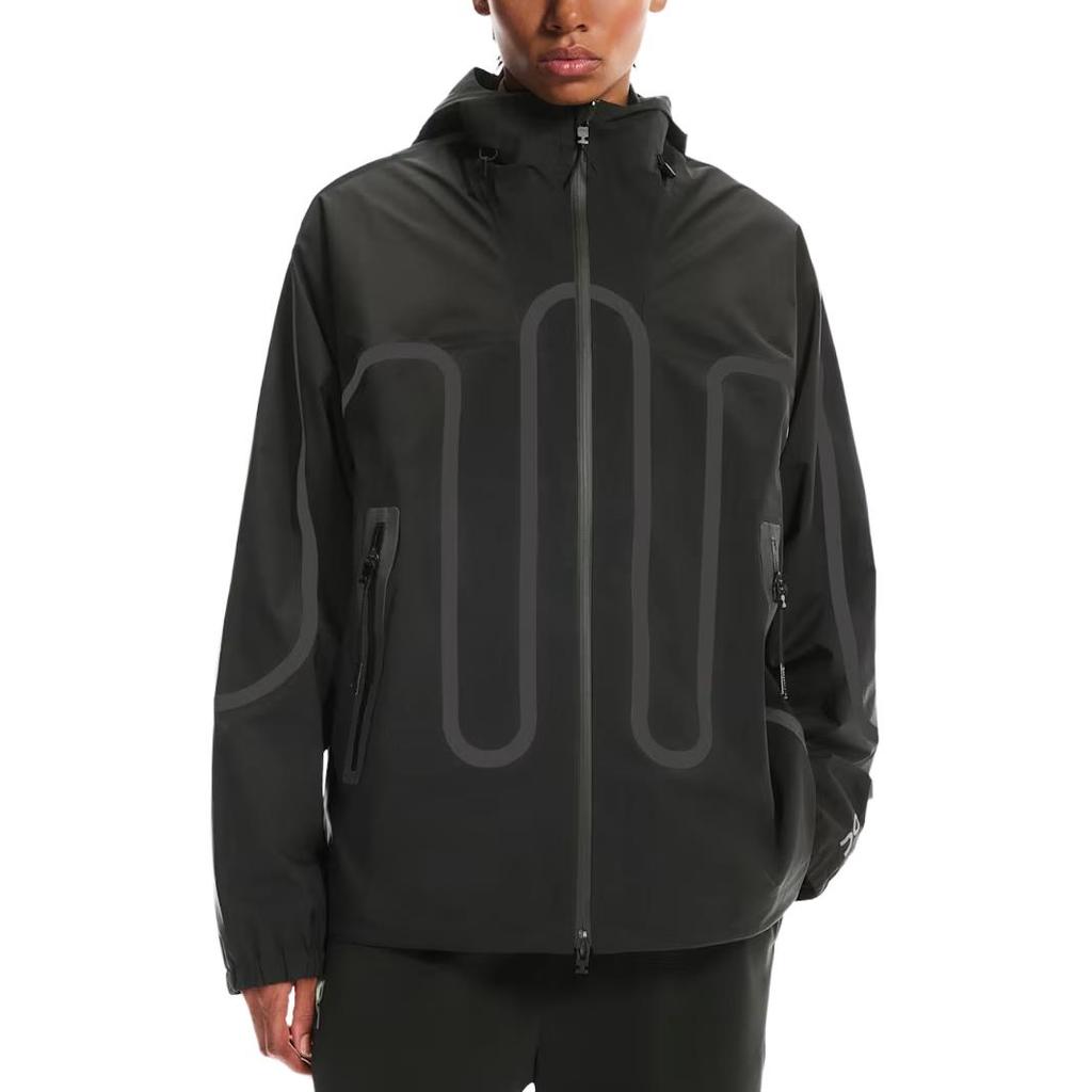 On X Ik Collaborati Waterproof Hooded Zip-Up Lg Sleeve Jacket Unisex jackets 1UF30080553