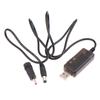 1 Set Power Supply/Charger/Power Converter USB Boost Converter DC 5V To 9V 12V USB Step-up Converter Cable With 3.5mm Connecter