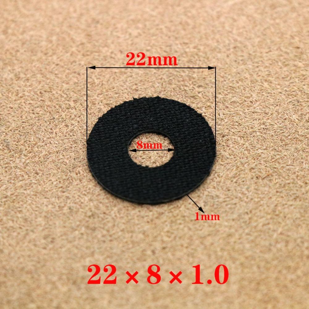 1Pcs 1mm Carbon Fiber Fishing Reel Brake Washers Drag Washers Black Fishings Tools Accessories for Baitcasting Drum Reels
