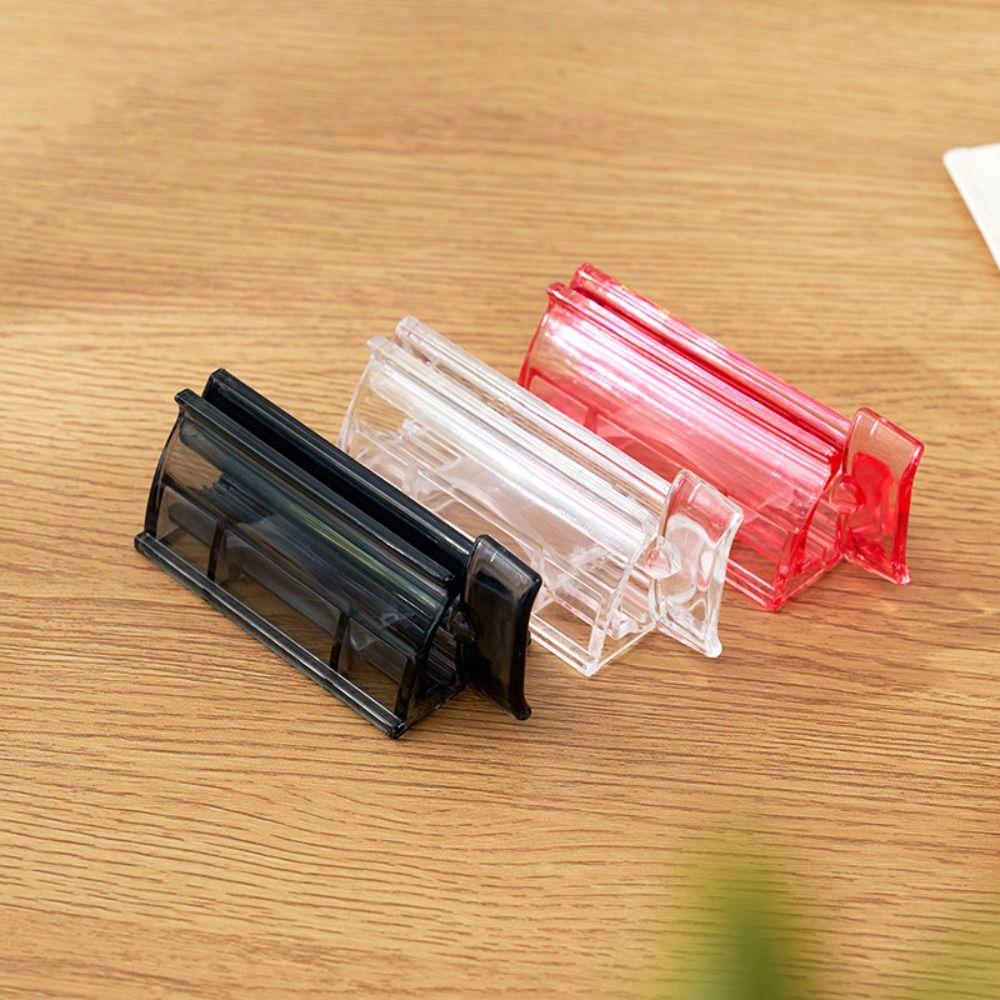Seat Holder Squeezer Stand Dispenser Portable Toothpaste Rolling Tube Household