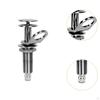 Retractable Fender Cleat Lock 20mm Installation Hole Length 11.7cm Dismountable for Boat Ship