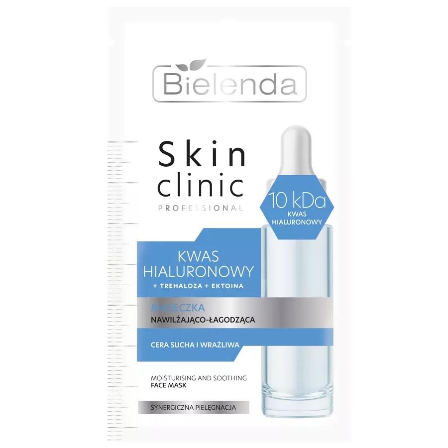 Bielenda Hyaluronic Acid Revitalizing Face Mask, Single-Use 8g Pack