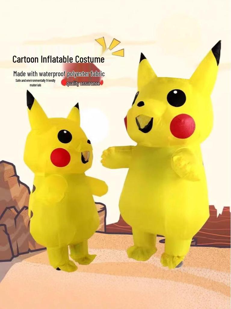 Children's Halloween Detective Inflatable Costume Doll for Cosplay