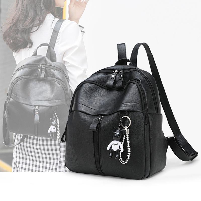 School Bag Female Large Capacity Commuter Backpack European and American