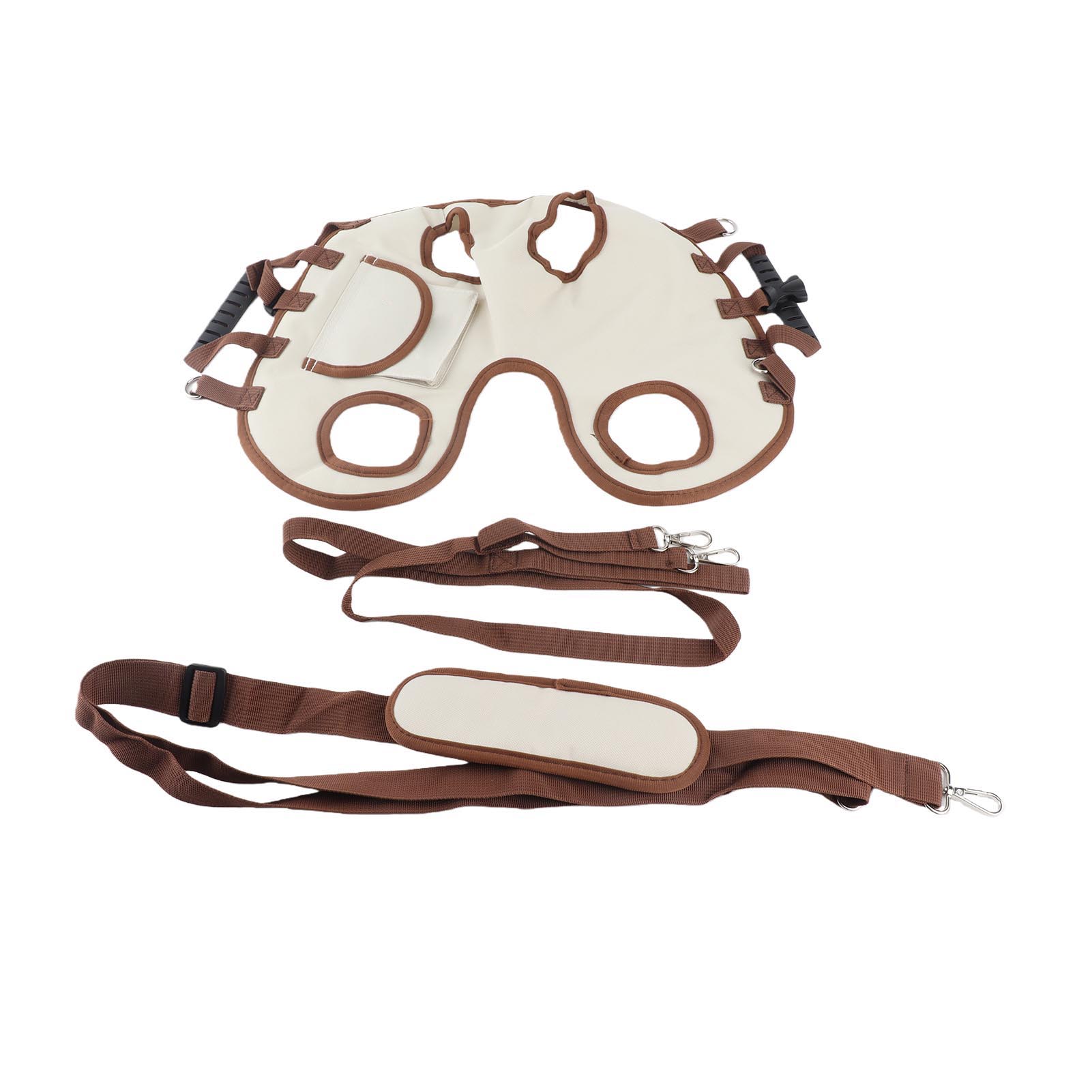 Harnais de levage pour chien Sac de transport pour animaux de compagnie Sac à dos de traction respirant multifonctionnel portable Sac pour chat pour l'extérieur