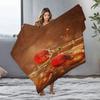 Tuniu Faux Fur Throw Blanket - Autumn Winter Sofa Bed Room Decorative Warm Cozy Blanket