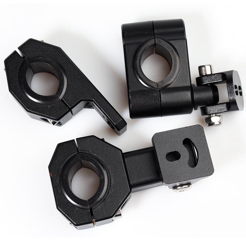 1Pc Motorcycle Mounting Bracket Headlight Spotlight Mount Universal Motorcycle Fog Light Bracket Headlamp Holder Accesorios