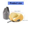 Memory Foam Travel Neck Pillow for Head and Neck Support Soft U Shape Cushions for Airplanes Car Home Office