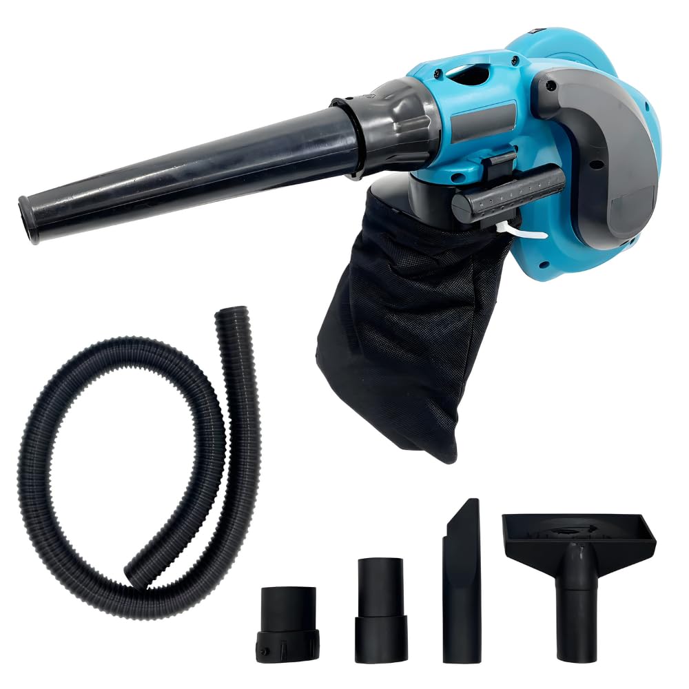 

Makita Compatible Longsafe Rechargeable Handheld Vacuum Blower with Dust Airflow Car and Blowout Compatible with 18V and Power Supplies Sold