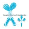 Color-Changing Spoon & Fork Set for Babies - Temp-Sensitive, Bendable, and Twistable Training Utensils