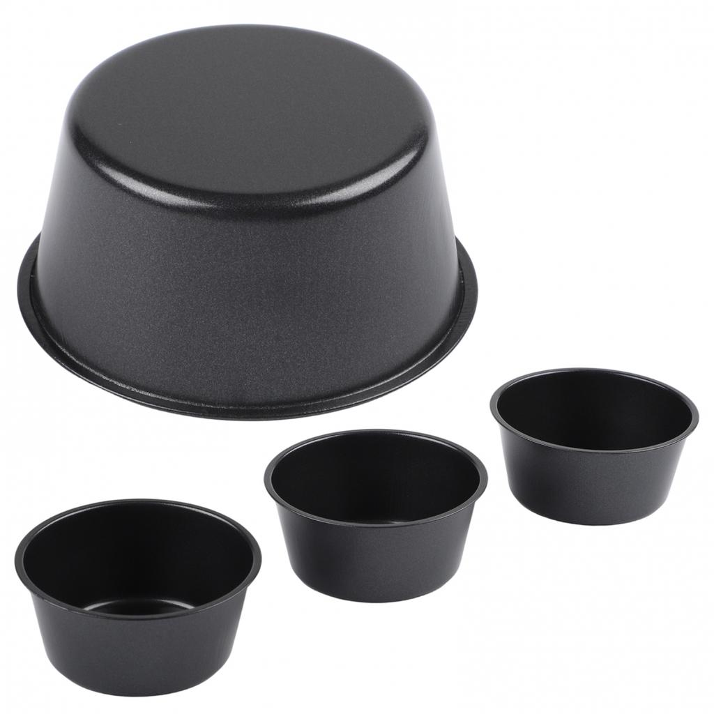 Compact Design Muffin Pan Shaped Pudding Cup Stackable Molds