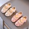 New Sandal Summer Fashion Simple Girl Shoes Non Slip Comfort Flat Kids Sandals Exquisite Elegant Lightweight Retro Princess Shoe