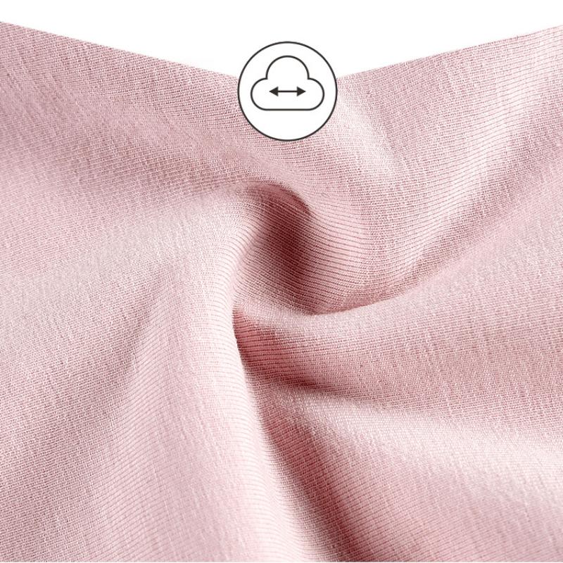 Bragas menstruales fisiológicas de algodón de cintura media para mujer, tallas grandes, con protección antifugas, delanteras y traseras.