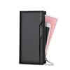 WILLIAMPOLO Men's First Layer Cowhide Long Wallet with Phone Card Holder