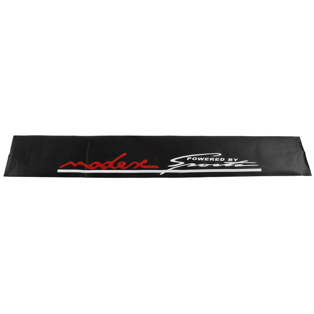 130x21cm Universal PVC Car Reflective Sticker Front Windshield Decorative Decals with Scraper for