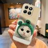 Honor X6B Kılıfı Sevimli Panda Şeffaf Arka Kapak Honor X6b JDY-LX1 JDY-LX2 İçin Şeffaf Silikon Tam Kapsama Telefon Kılıfı Coque