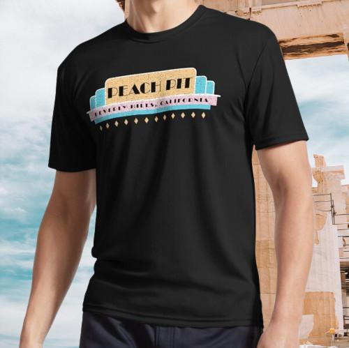 Peach Pit Logo Active T-Shirt Funny Size S To 5XL