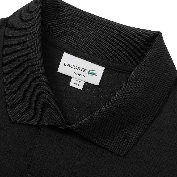 LACOSTE SS25 Polo Shirt Men's 031/Black DH0163-031