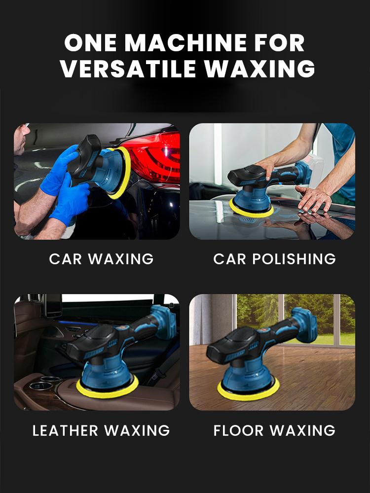 Polishing Machine For Car Cordless Polisher 8 Gear Automotive Electric Waxing Repairing Wireless Sander for Makita/Dewalt 18-21V