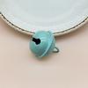 22mm Candy Color Bells for DIY Jewelry & Keyring Gifts - Metal Baked Paint Christmas Accessories