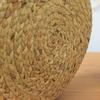 Round Woven Water Hyacinth Basket - Home Snack and Sundries Organizer