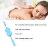 Fascia Muscle Roller Dual Ball Deep Tissue Massaging Reduces Pain Fascia Roller for Legs Neck