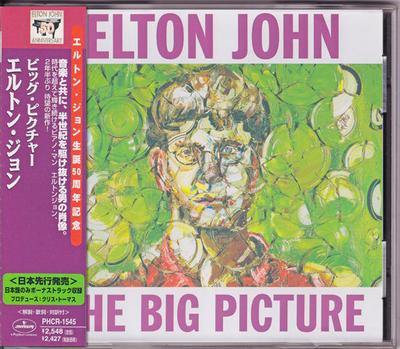 CD ELTON JOHN BERNIE TAUPIN Großes Bild PHCR1545 Mercury 1997 Japan Rock Gebraucht