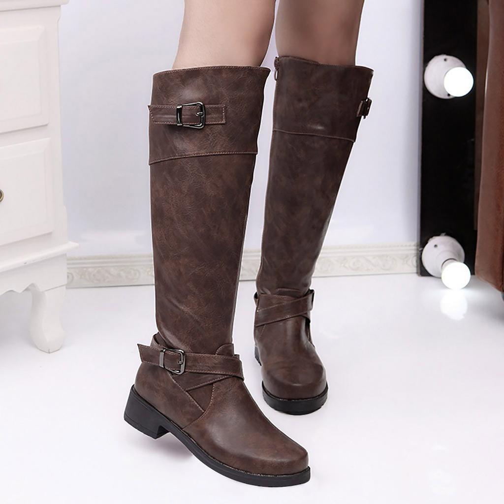 Women's Belt Buckle Stage Booties