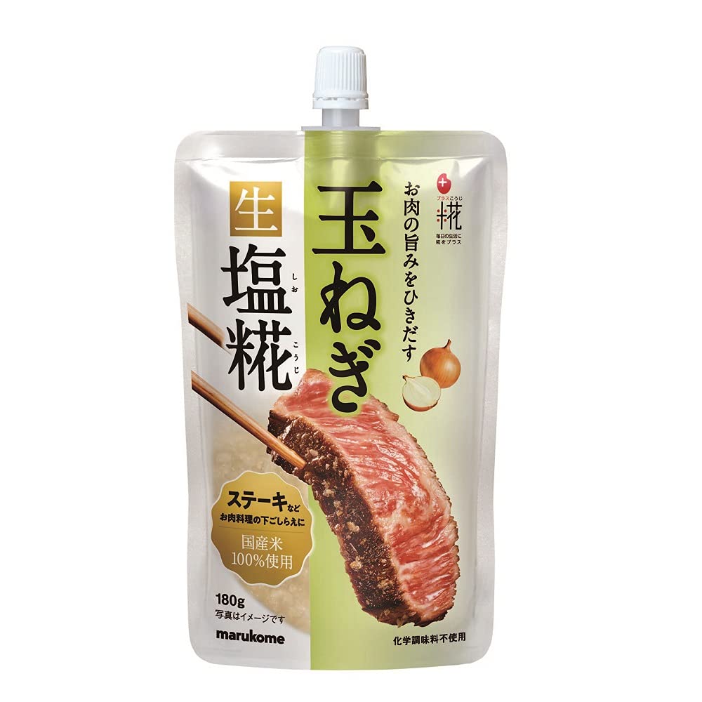 

Marukome plus koji onion raw salt koji 180g x 8 pieces