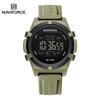 Digital Men Boy Watch Outdoor Alarm Chronograph Silicone Strap Waterproof Night Pattern Men Boy Casual Watch Gift NF7127