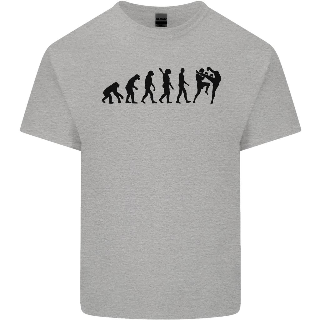 Muay Thai Evolution Contact Martial Arts MMA Unisexs Light Cotton TShirt