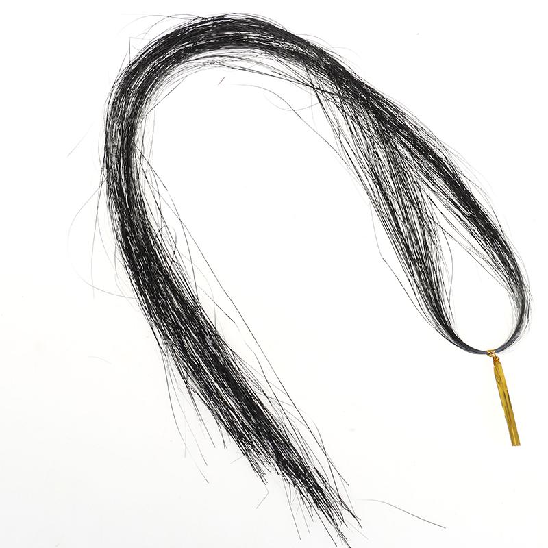 

120 прядей для волос, мишура, блестящие шелковые волосы, расклешенные пряди, блестящий Радужный декор для волос