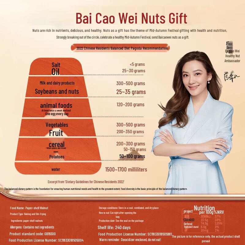 Baicaowei Daily & Macadamia Nut Gift Box