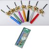 Set Combo Tijă de Pescuit cu Mulinete Portabil Mini Tijă de Pescuit Tip Pix Telescopică de Buzunar Tijă de Pescuit de Călătorie Accesorii de Pescuit