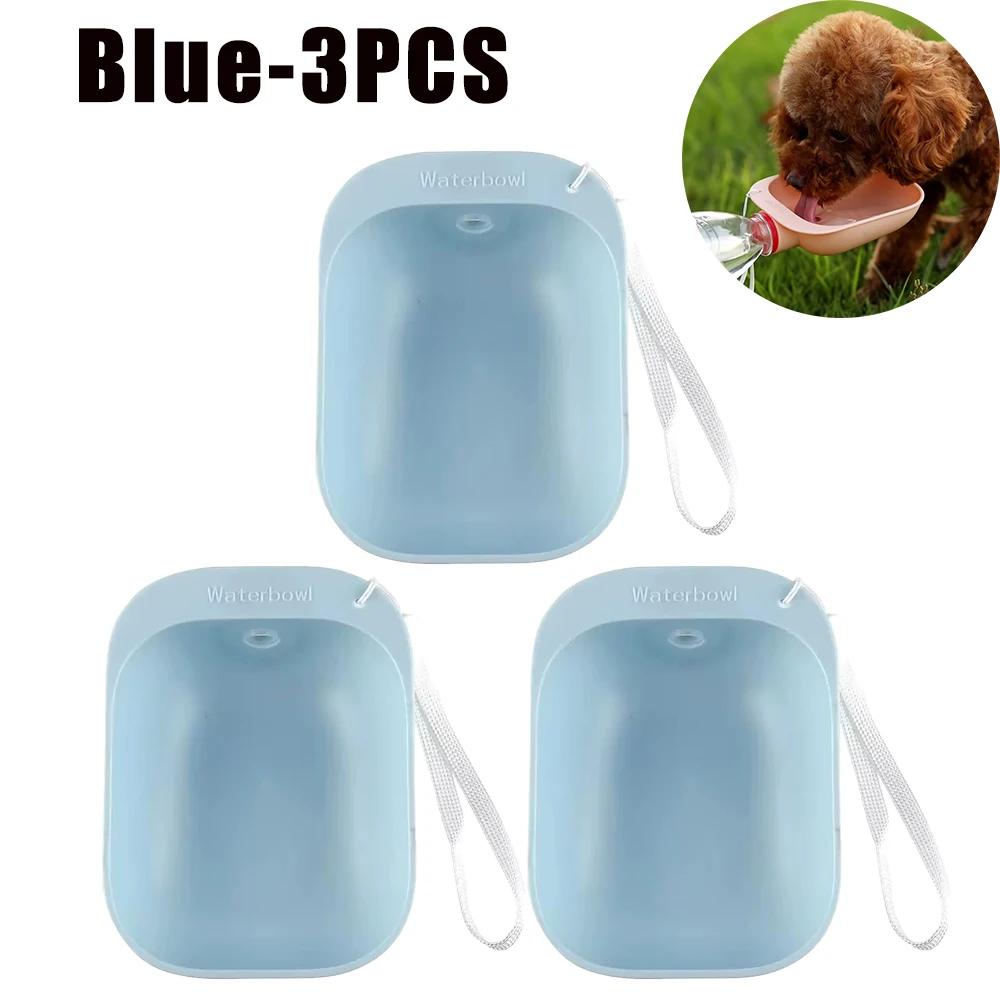 Tragbare Haustierwasserflaschen Fütterung Trinken Outdoor Silikon Haustierwasser Walking Wasserflasche Haustiertränke Walking Becher Zubehör