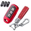 LETINGFAR Key Case, For Honda N-Box, Smart Key Case, Key Cover, 2/3/4 Buttons, Honda