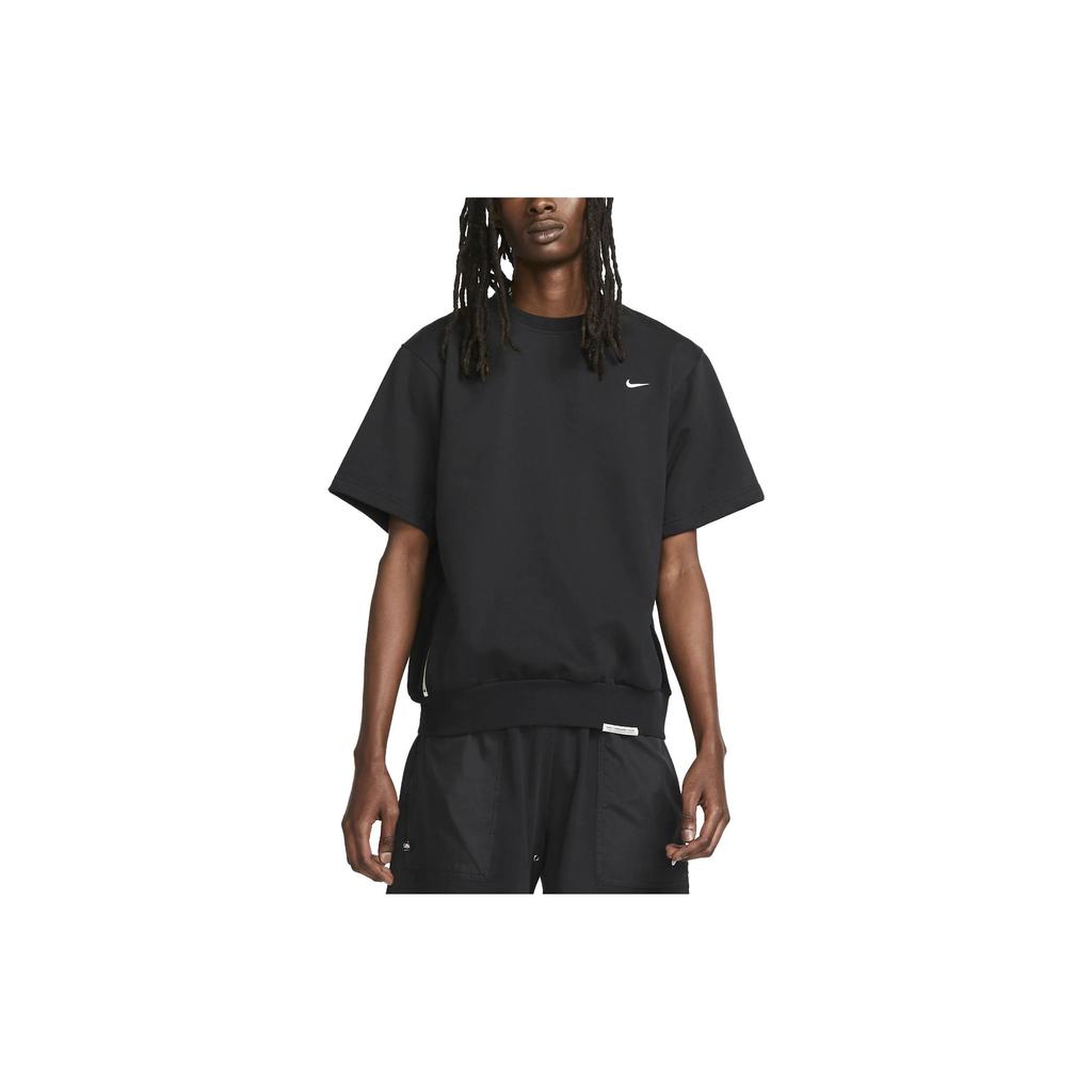 Nike Logo Print Pullover T-Shirt Men Tops Black DX0328-010