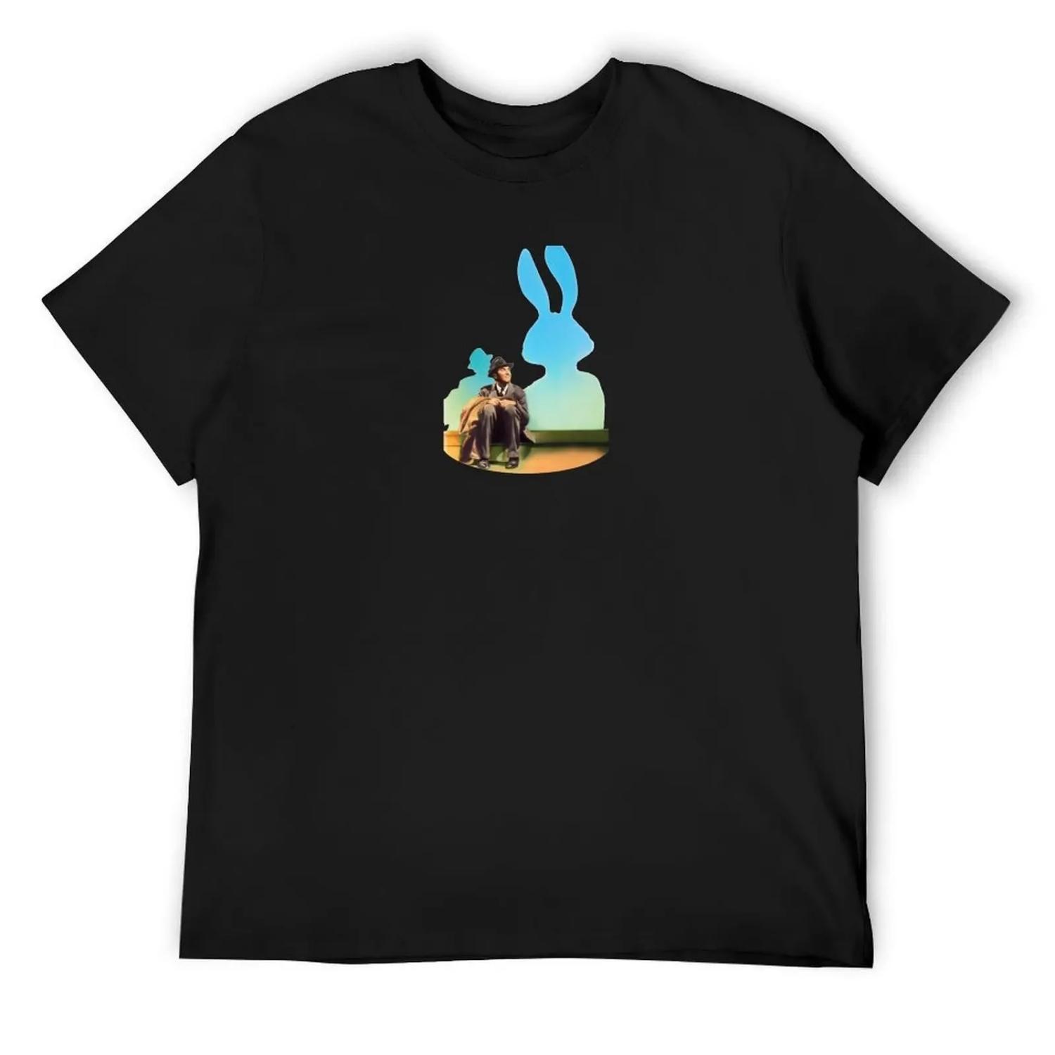 

Harvey - James Stewart Movie 1950 T-Shirt boys whites man clothes valentines clothes Men s clothing XXXXXL