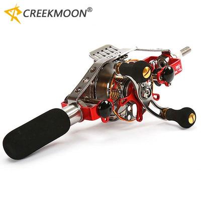 All Metal Medium Through Wheel Fishing Rod Modified with Internal Automatic Wire Routing Speed Ratio Front Wheel