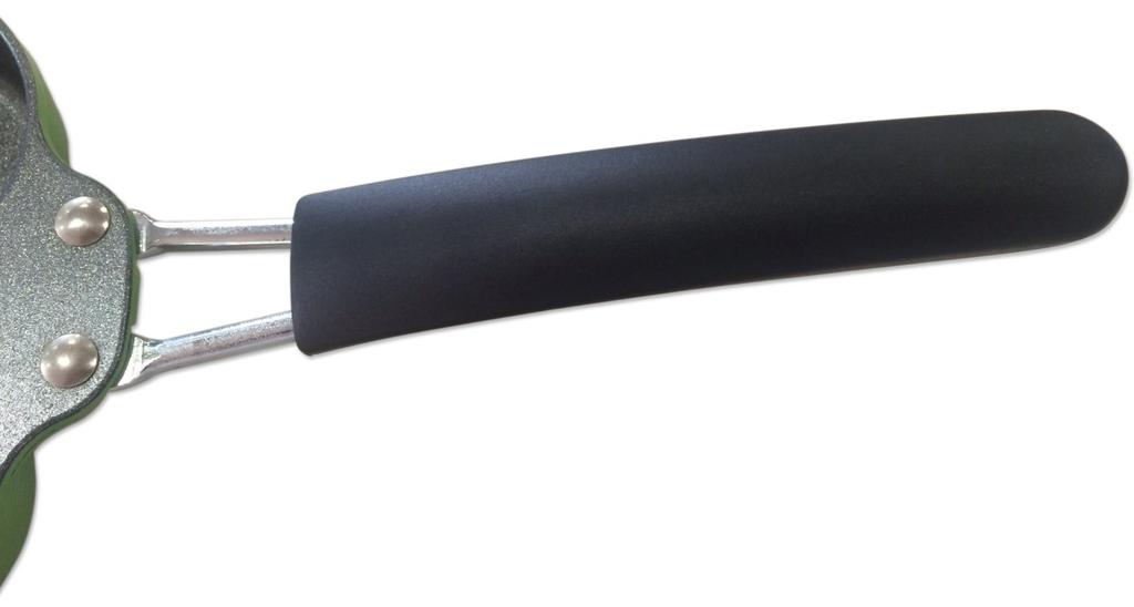 Sugiyama Metal IH Compatible wo Brings Frying "Shiawase Happiness" Four-Leaf Pan, Green, KS-2813