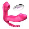 10 velocità tre in uno indossabile farfalla vibratore vibratore stimolatore del punto G femminile telecomando dispositivo di masturbazione dell'uovo vibrante giocattolo del sesso