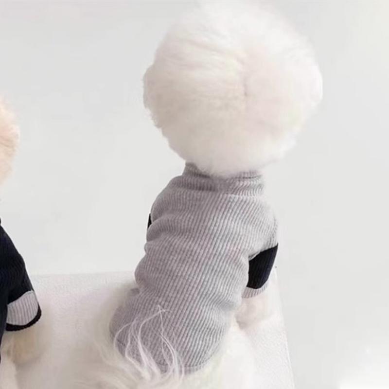 

Одежда для собак Осень-зима Модная майка для собак Мягкая хлопковая тонкая толстовка с капюшоном для щенка Чихуахуа Французский бульдог Бишон Костюм Жилет для питомца XS серый