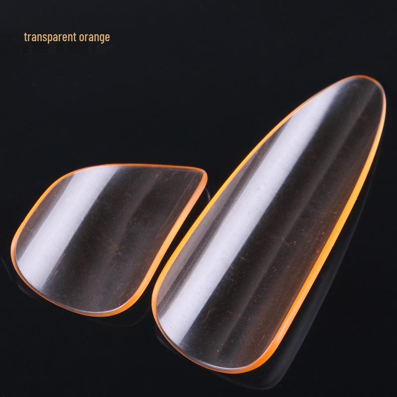 Sanxian Professional Transparent Celluloid Plectrums for Adult Performers прозрачный/оранжевый